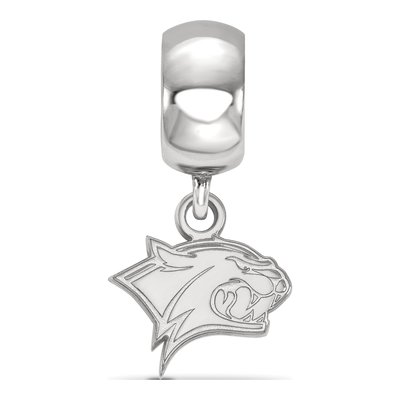 University of New Hampshire Sterling Silver Extra Small Wildcat Dangle Bead – view 3