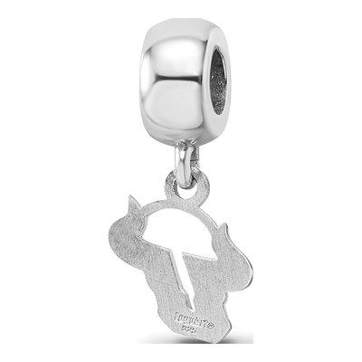 University of South Florida Sterling Silver Extra Small USF Bulls Dangle Bead – view 6