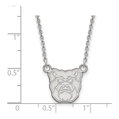 Butler University Sterling Silver Small Bulldog Necklace – view 2