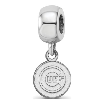 Chicago Cubs Sterling Silver Dangle Bead