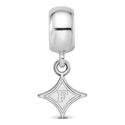 Furman University Sterling Silver Extra Small Dangle Bead – view 4