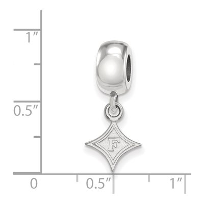 Furman University Sterling Silver Extra Small Dangle Bead – view 5