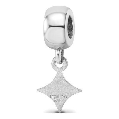 Furman University Sterling Silver Extra Small Dangle Bead – view 6