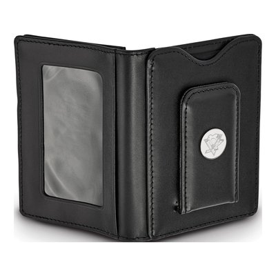 Pittsburgh Penguins Black Leather Wallet – view 2