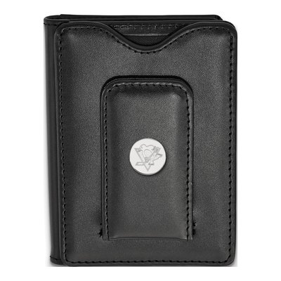 Pittsburgh Penguins Black Leather Wallet