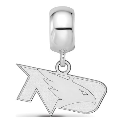 University of North Dakota Sterling Silver Extra Small UND Dangle Bead – view 4