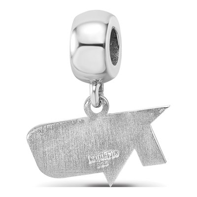 University of North Dakota Sterling Silver Extra Small UND Dangle Bead – view 6
