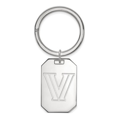 Villanova University Letter V Key Ring