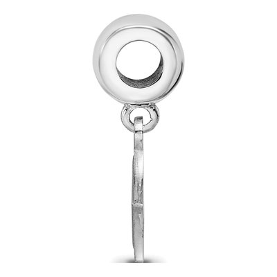 Furman University Sterling Silver Dangle Bead Charm – view 3