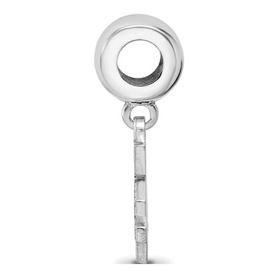 Iowa State University Sterling Silver Small Dangle Bead – view 3