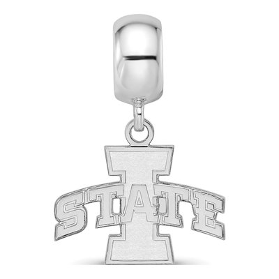 Iowa State University Sterling Silver Small Dangle Bead – view 4