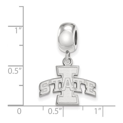 Iowa State University Sterling Silver Small Dangle Bead – view 5