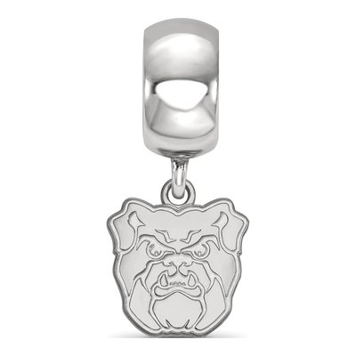 Butler University Sterling Silver Extra Small Bulldog Dangle Bead – view 4