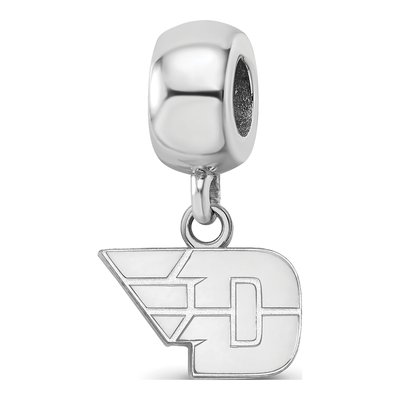 University of Dayton Sterling Silver Extra Small Dangle Bead