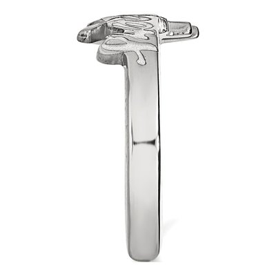 University of Nebraska Sterling Silver Huskers Toe Ring – view 3