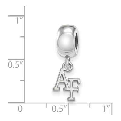 United States Air Force Academy Sterling Silver Extra Small Air Dangle Bead – view 5