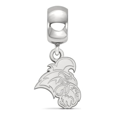 Coastal Carolina University Sterling Silver Small Chanticleer Dangle Bead – view 2