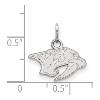 Nashville Predators Sterling Silver Extra Small Pendant – view 2