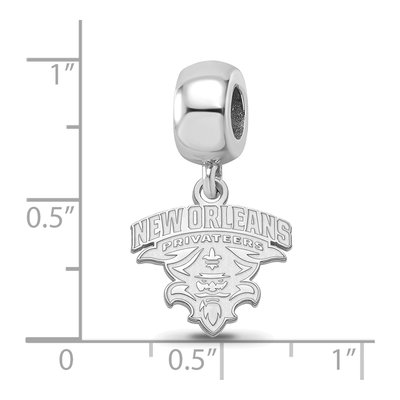 University of New Orleans Dangle Bead Charm – view 3