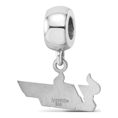 University of South Florida Sterling Silver Small USF Bulls Dangle Bead – view 6