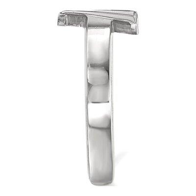 Villanova University Sterling Silver Toe Letter V Ring – view 3