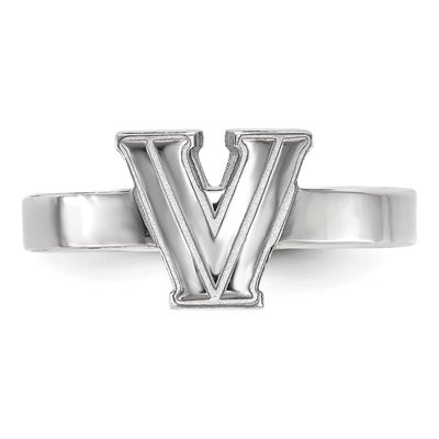 Villanova University Sterling Silver Toe Letter V Ring – view 4