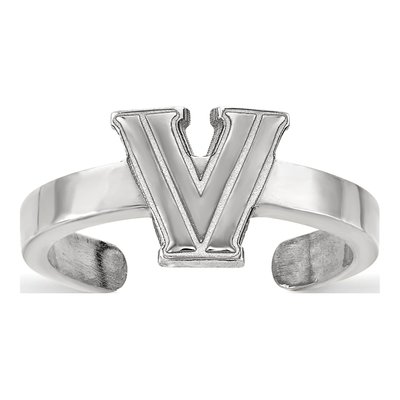 Villanova University Sterling Silver Toe Letter V Ring