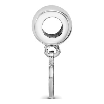 New York Islanders Sterling Silver Extra Small NY Dangle Bead – view 3