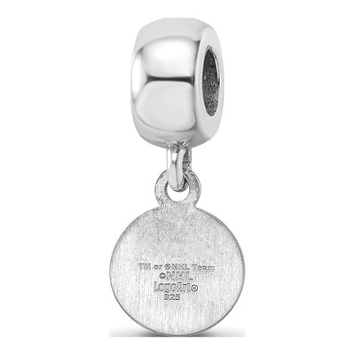 New York Islanders Sterling Silver Extra Small NY Dangle Bead – view 6