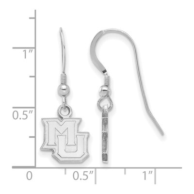 Marquette University Sterling Silver Extra Small Earrings – view 2