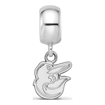Baltimore Orioles Sterling Silver Dangle Bead – view 4