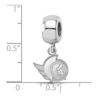 Ottawa Senators Sterling Silver Dangle Bead Charm – view 3