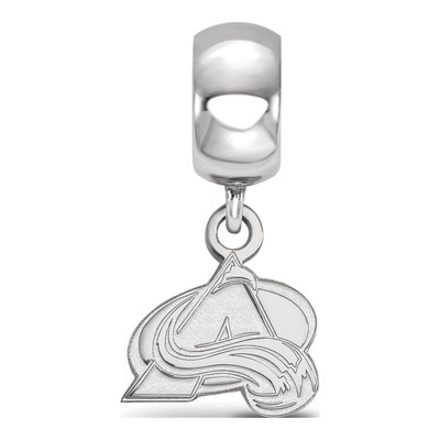 Colorado Avalanche Sterling Silver Extra Small 'a' Letter A Dangle Bead – view 2
