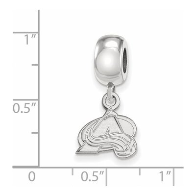 Colorado Avalanche Sterling Silver Extra Small 'a' Letter A Dangle Bead – view 3