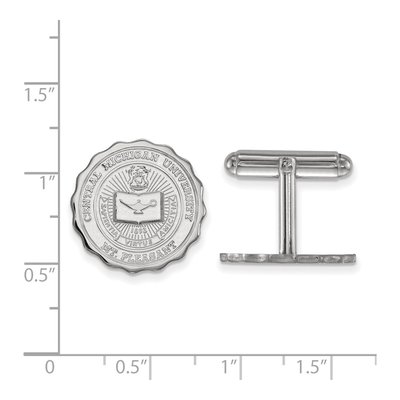 Central Michigan University Crest Cuff Links – view 2