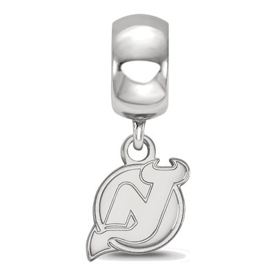 New Jersey Devils Sterling Silver Dangle Bead Charm – view 2