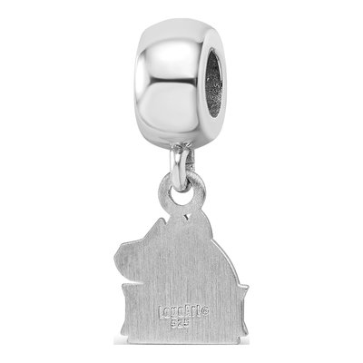 Northern Illinois University Sterling Silver Extra Small NIU Huskies Dangle Bead – view 6
