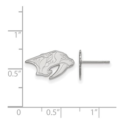 Nashville Predators Sterling Silver Extra Small Earrings – view 2
