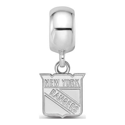 New York Rangers Sterling Silver Extra Small NY Dangle Bead – view 4