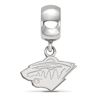 Minnesota Wild Sterling Silver Dangle Bead – view 2