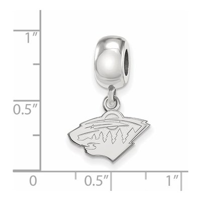 Minnesota Wild Sterling Silver Dangle Bead – view 3