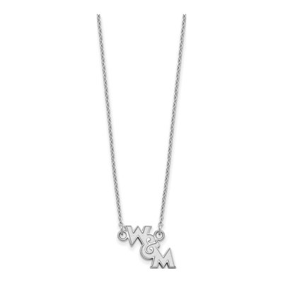 College of William & Mary Sterling Silver Of Small Pendant – view 2