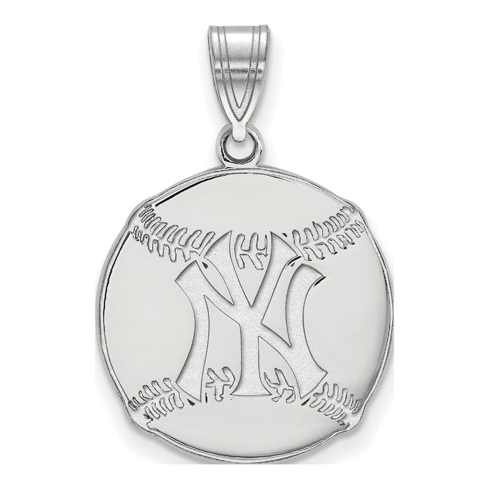 NY Yankees Sterling Silver Pendant