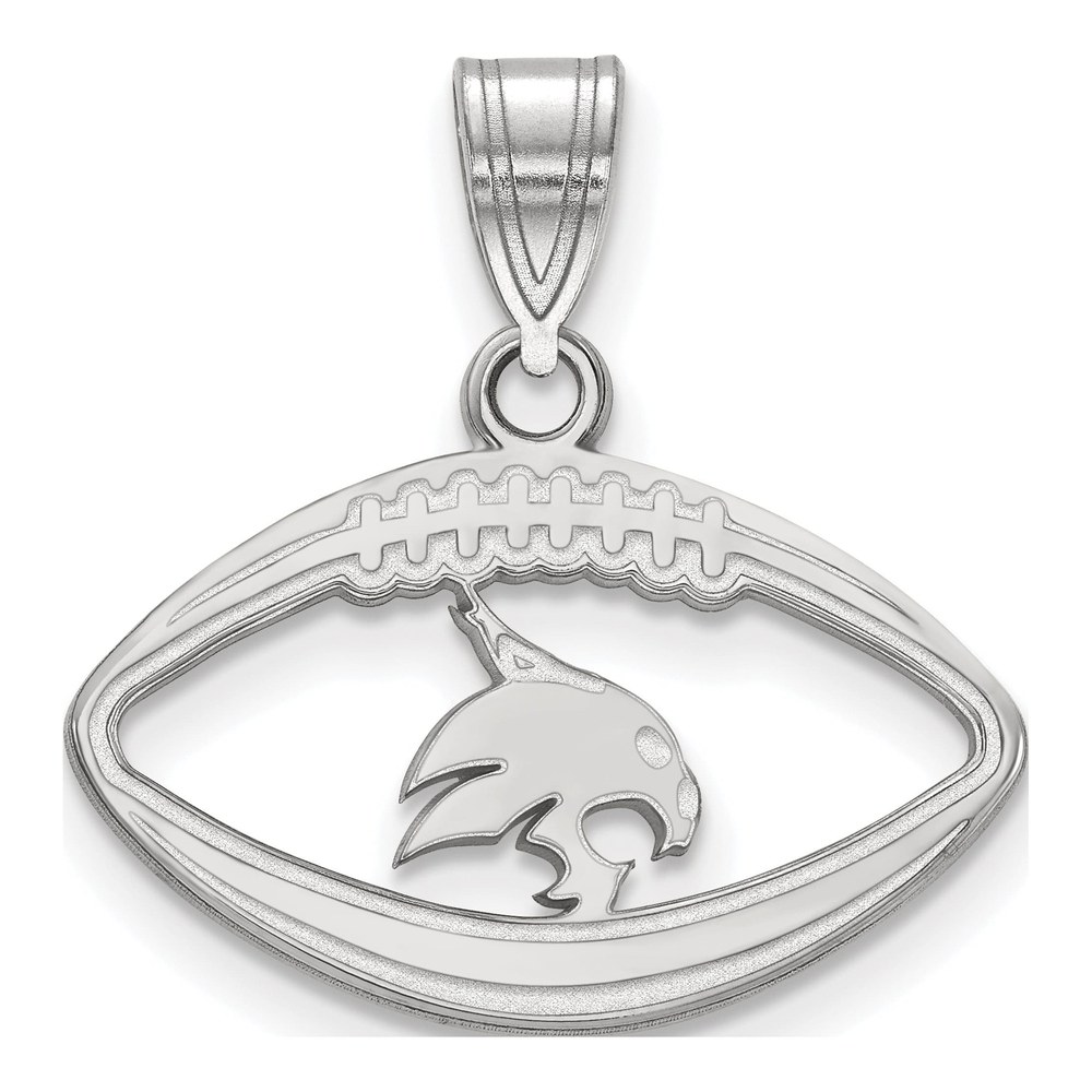 Texas State Bobcats Football Pendant