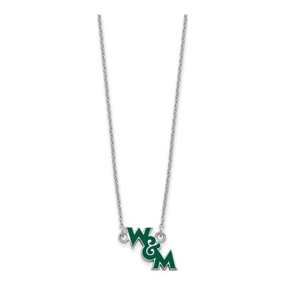 College of William & Mary Sterling Silver Enameled Pendant – view 2