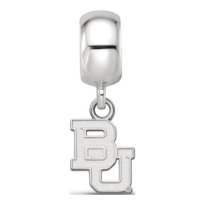 Baylor University Sterling Silver Extra Small Bears Dangle Bead – view 4
