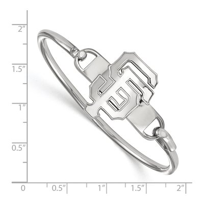 San Francisco Giants Sterling Silver Large Bangle Bracelet – view 2