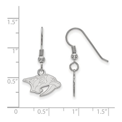 Nashville Predators Sterling Silver Enameled Pendant – view 2