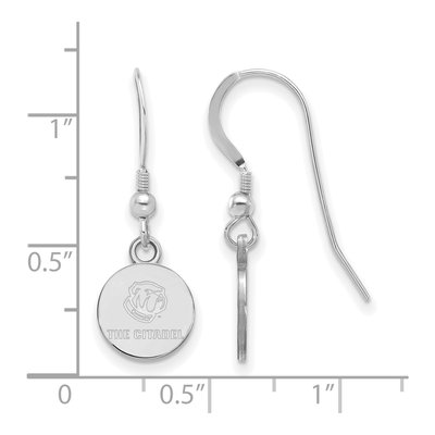 The Citadel Sterling Silver XS Earrings – view 2