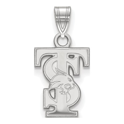 Texas State University Sterling Silver Small Pendant